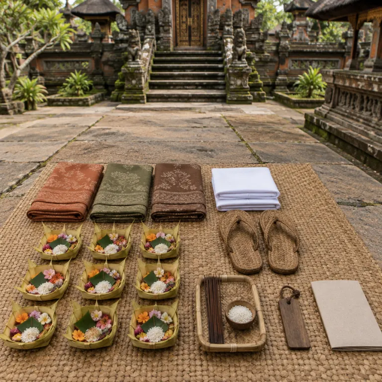 Bali Indonesia cultural etiquette for hotel guests and temple visits
